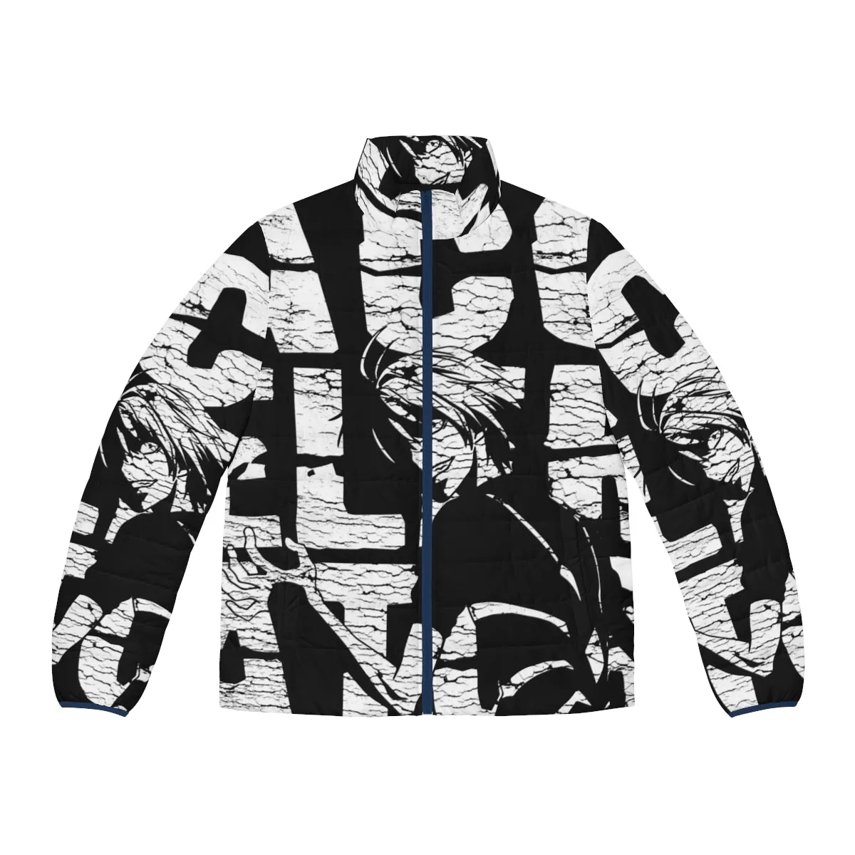 Accelerator Vintage Puffer Jacket - Nostalgic Anime Inspired Fan Apparel