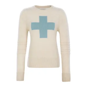 Alps and Meters | Cashmere Ski Race Knit Patrol Sweater | Women's