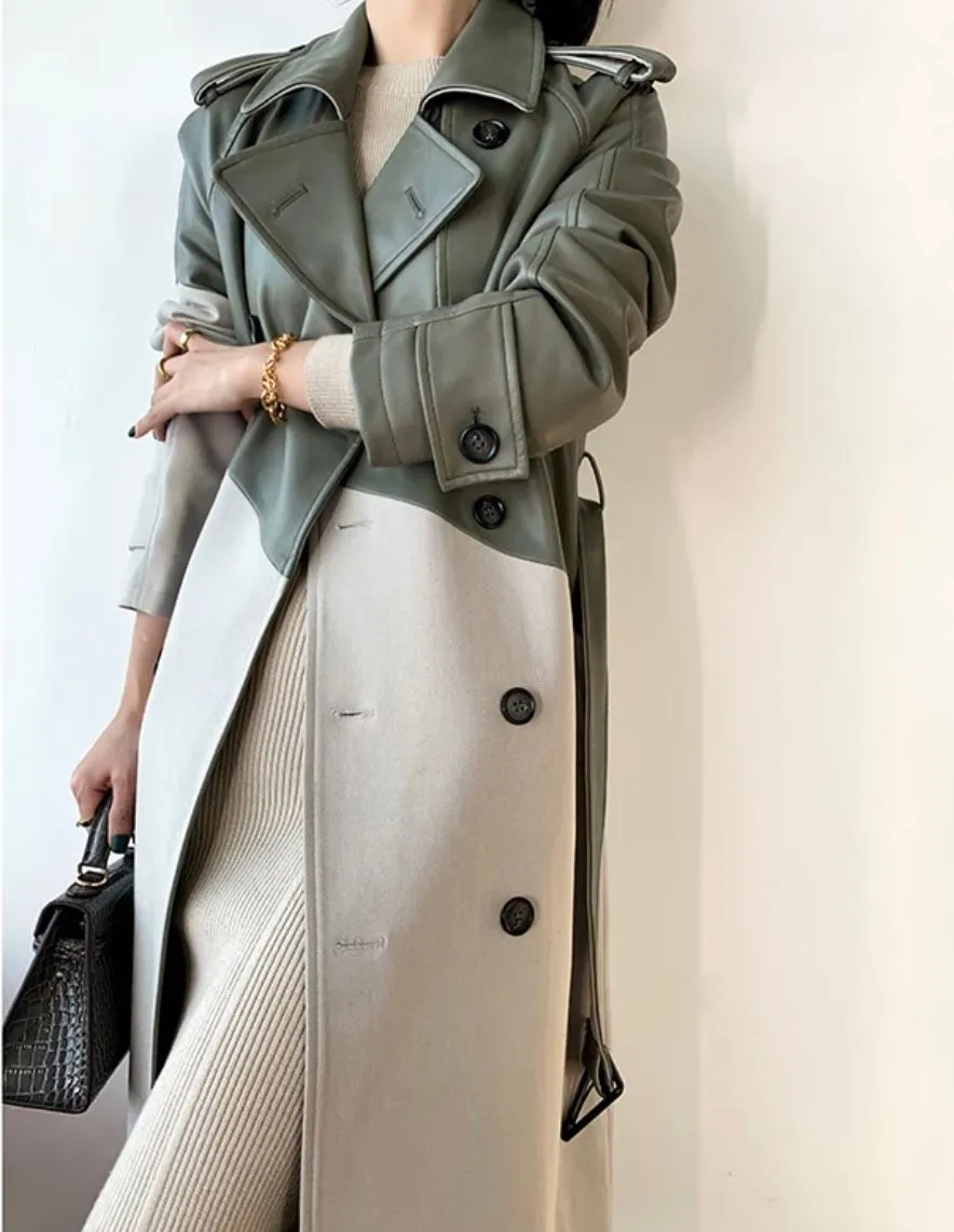 'Amol' Trench Coat