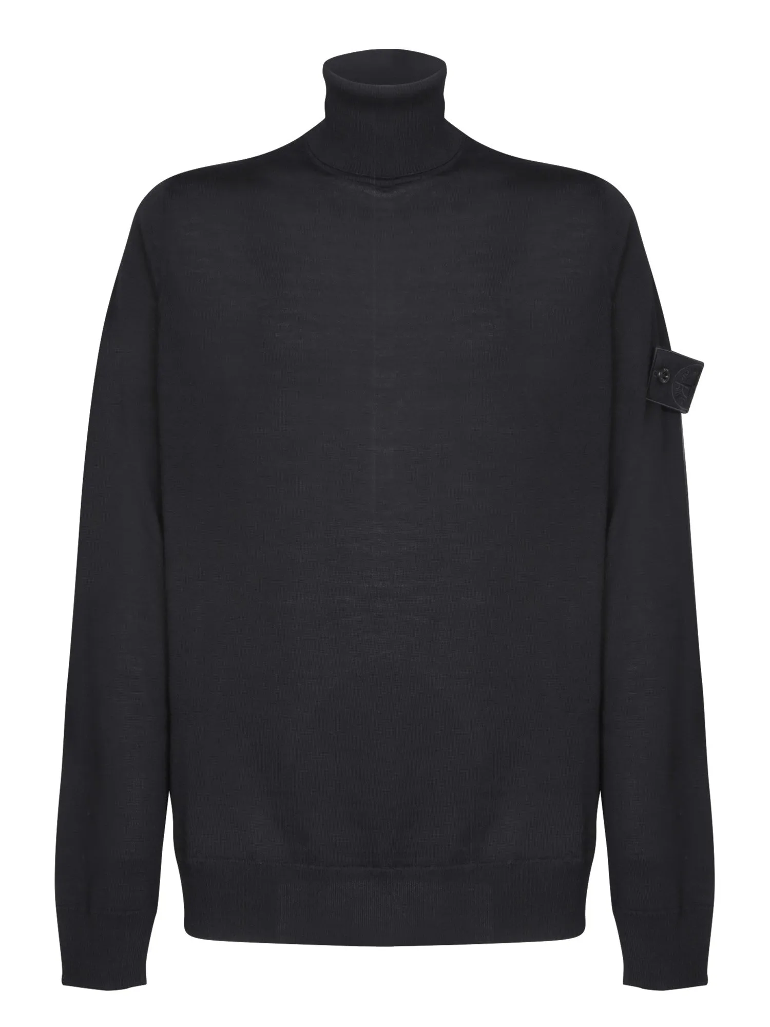 Black Merino Wool Sweater