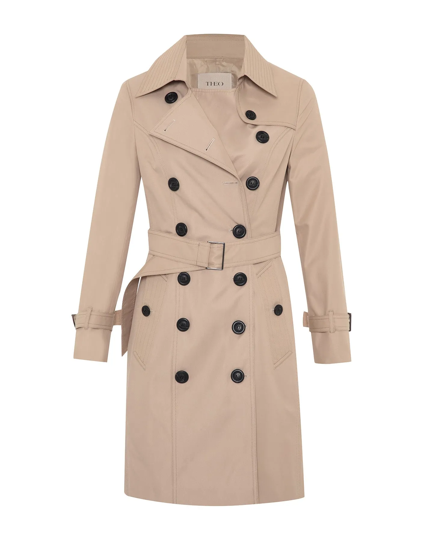 Chloe Trapunto Trench Coat