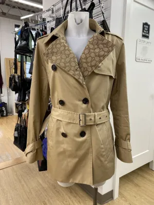 Coach trench coat L