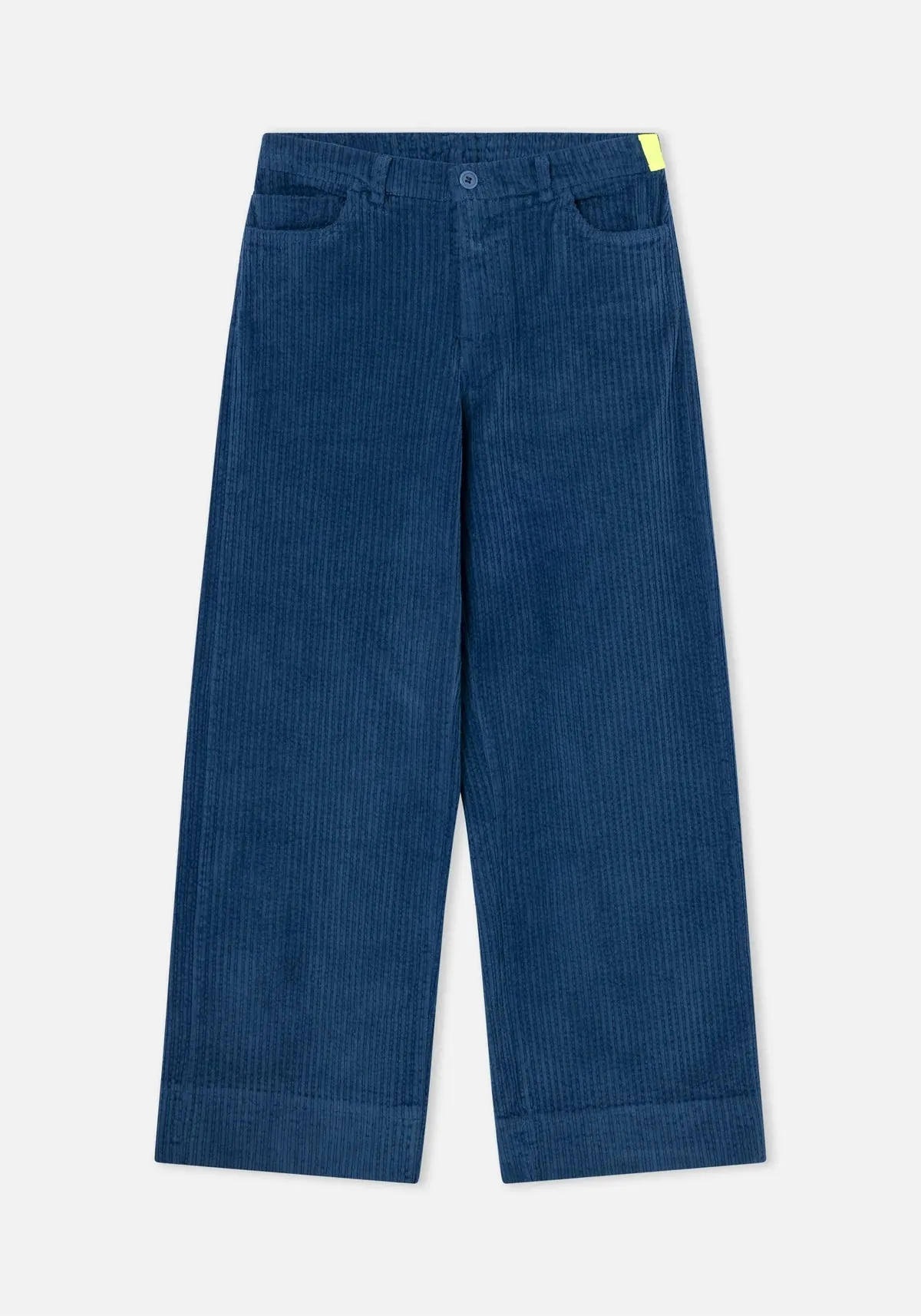 Dr Bloom Blue Jumbo Cord Trousers