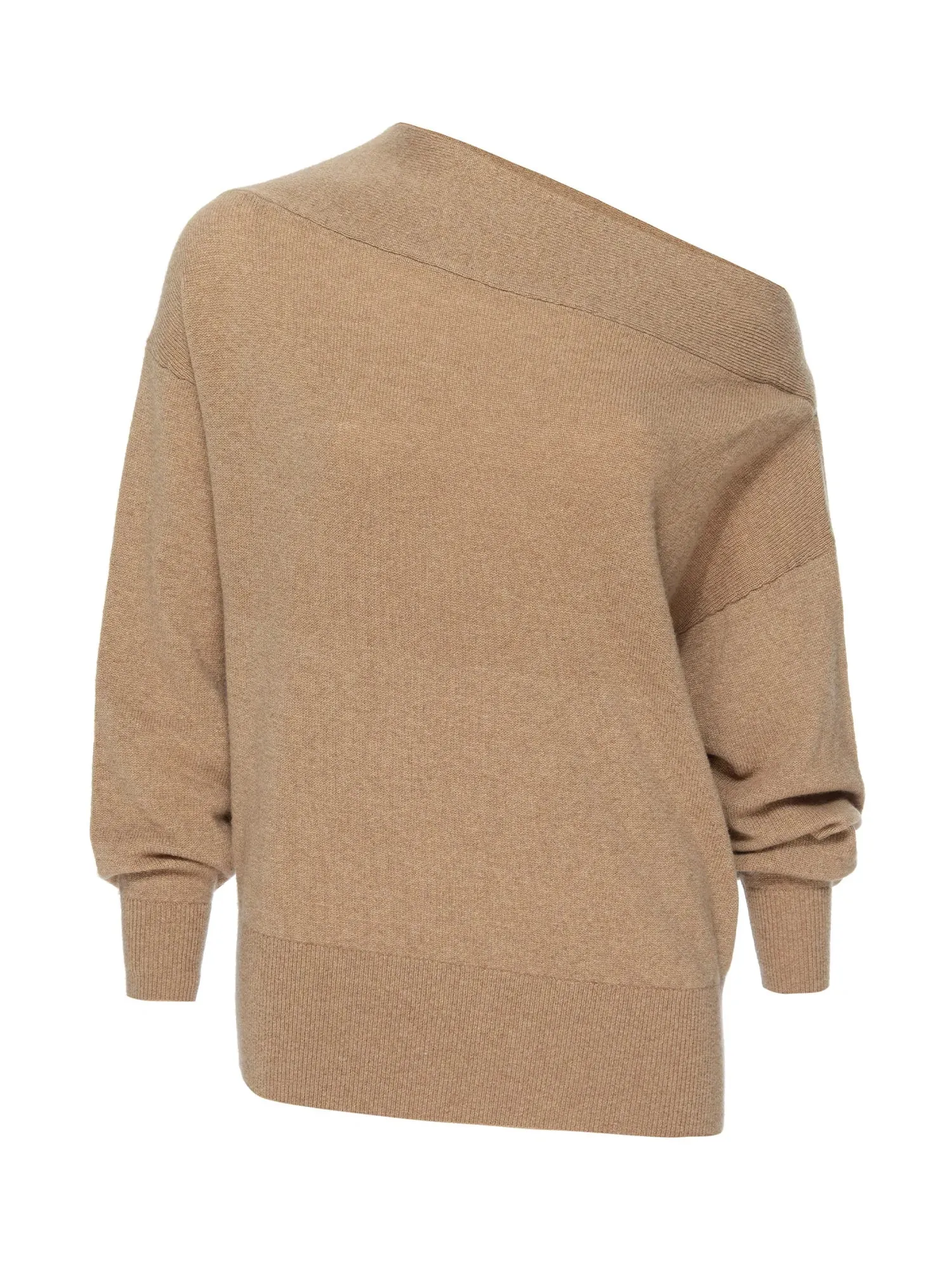 Dunne Pullover - Camel Melange