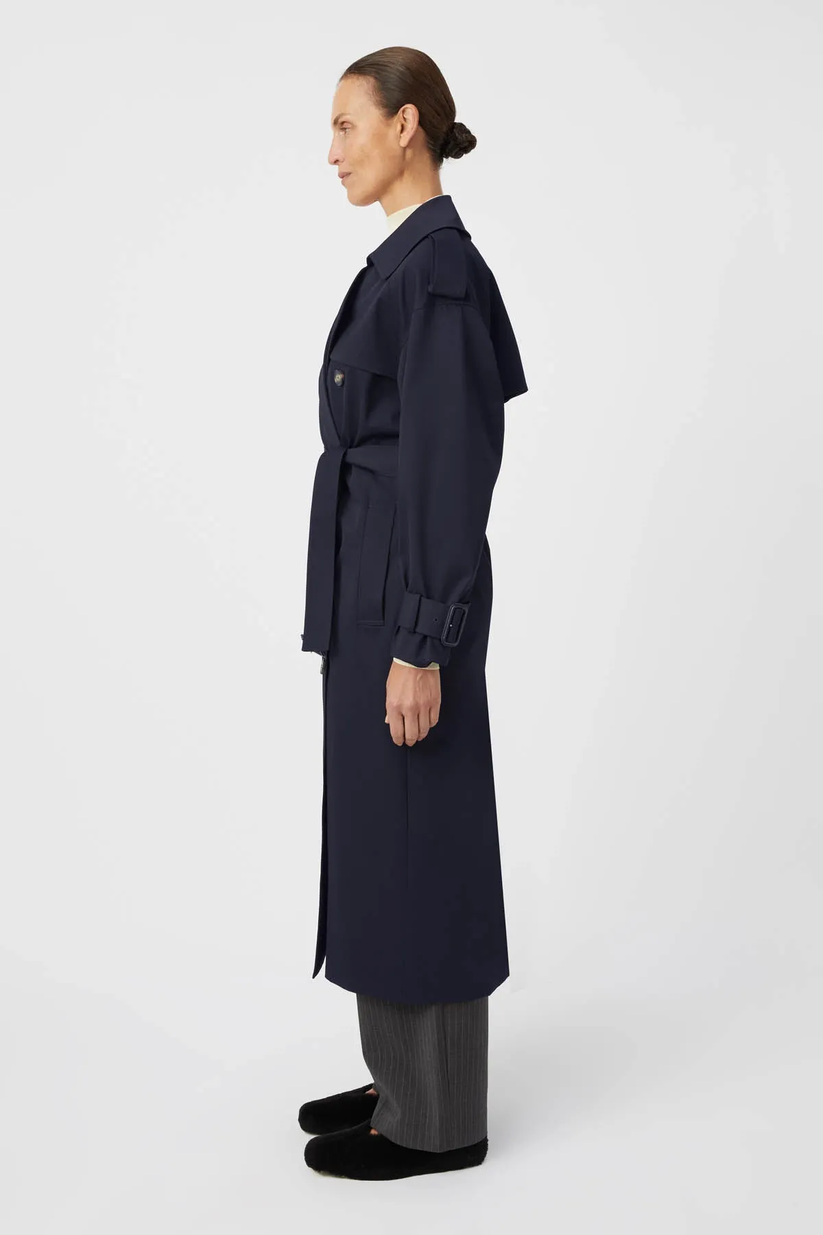 Evans Classic Trench Coat