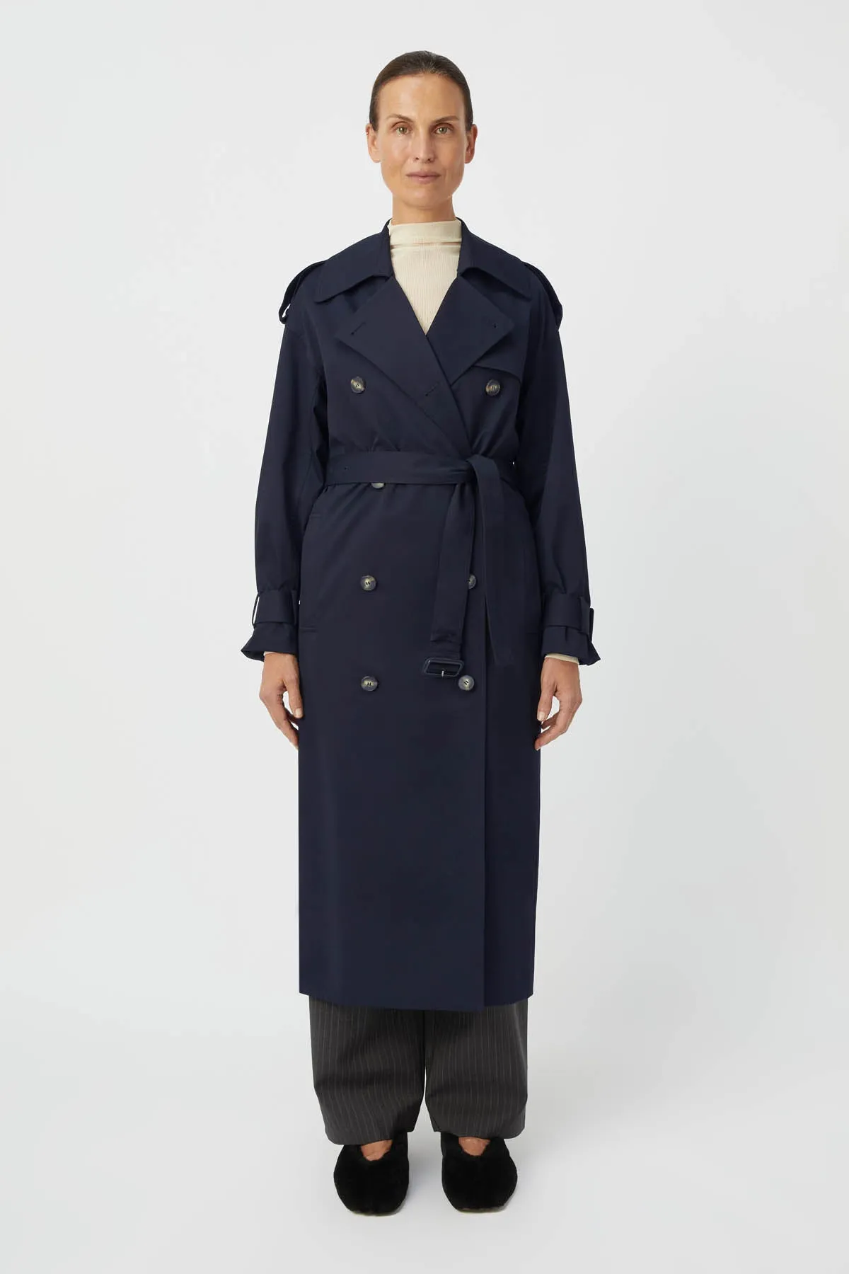 Evans Classic Trench Coat