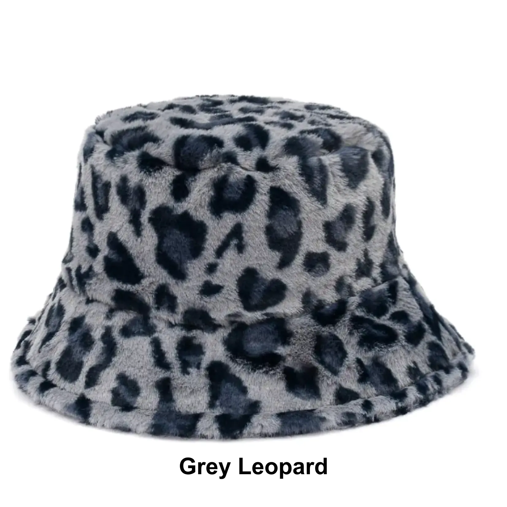 Faux Fur Fluffy Bucket Hat