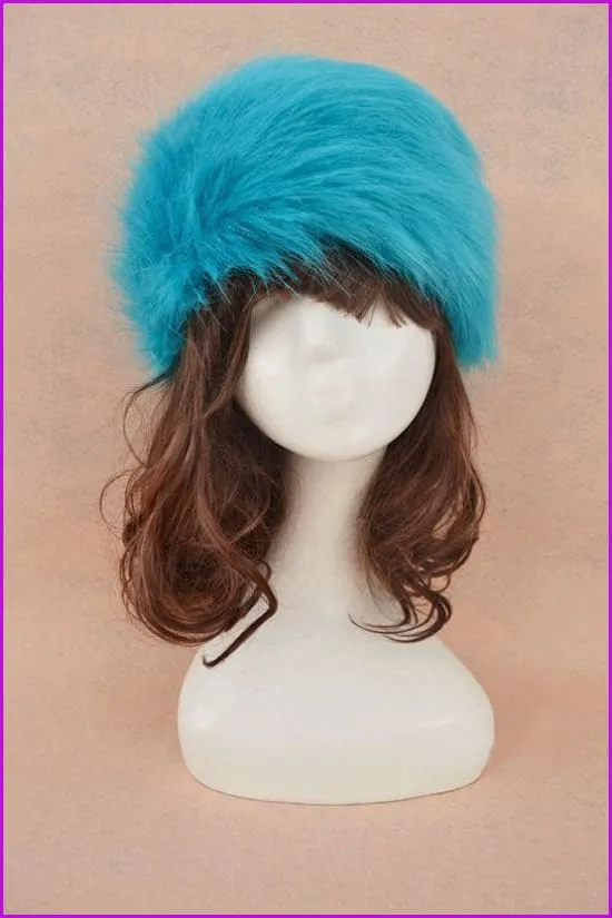 Faux Fur Headband Earwarmer Earmuffs Hat F1380