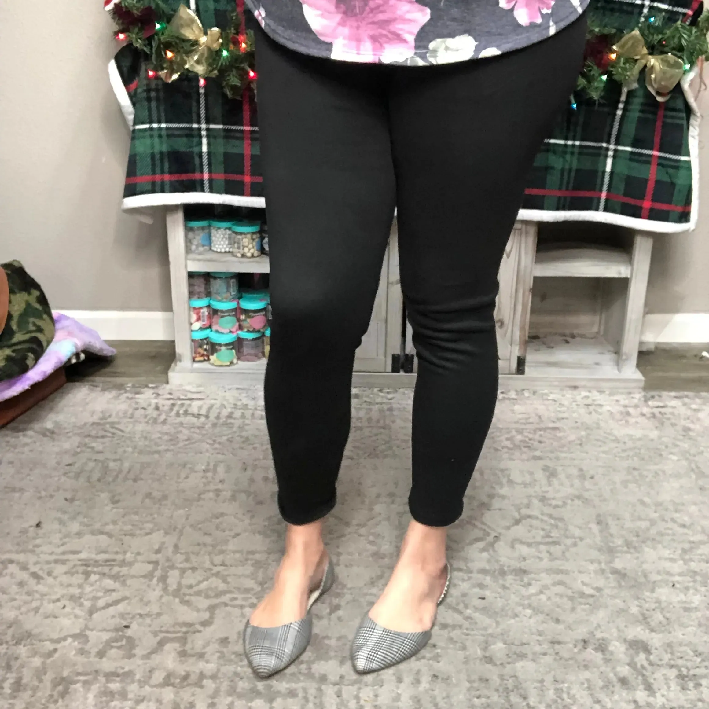 *Final Sale* Black Fleece Lined Leggings