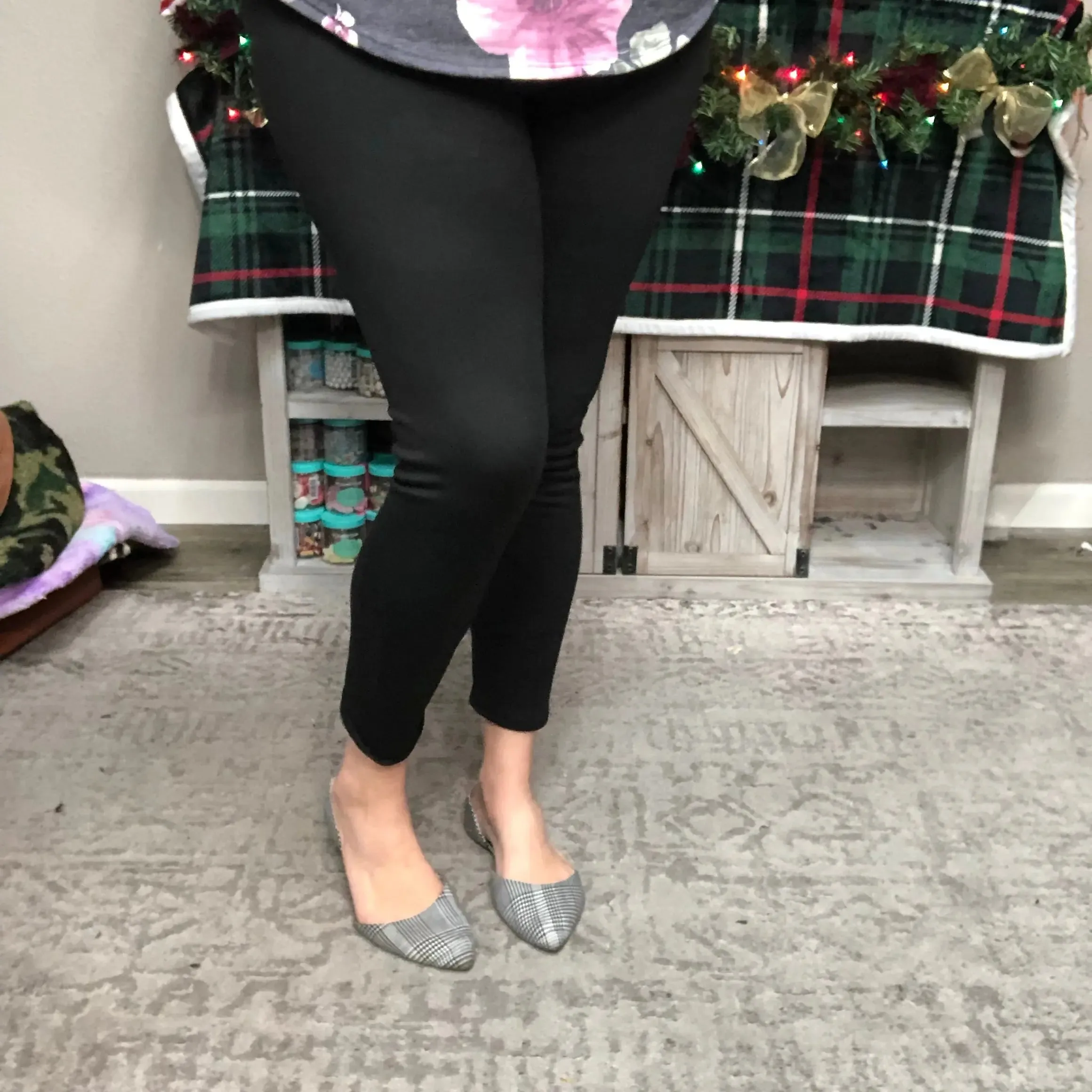 *Final Sale* Black Fleece Lined Leggings