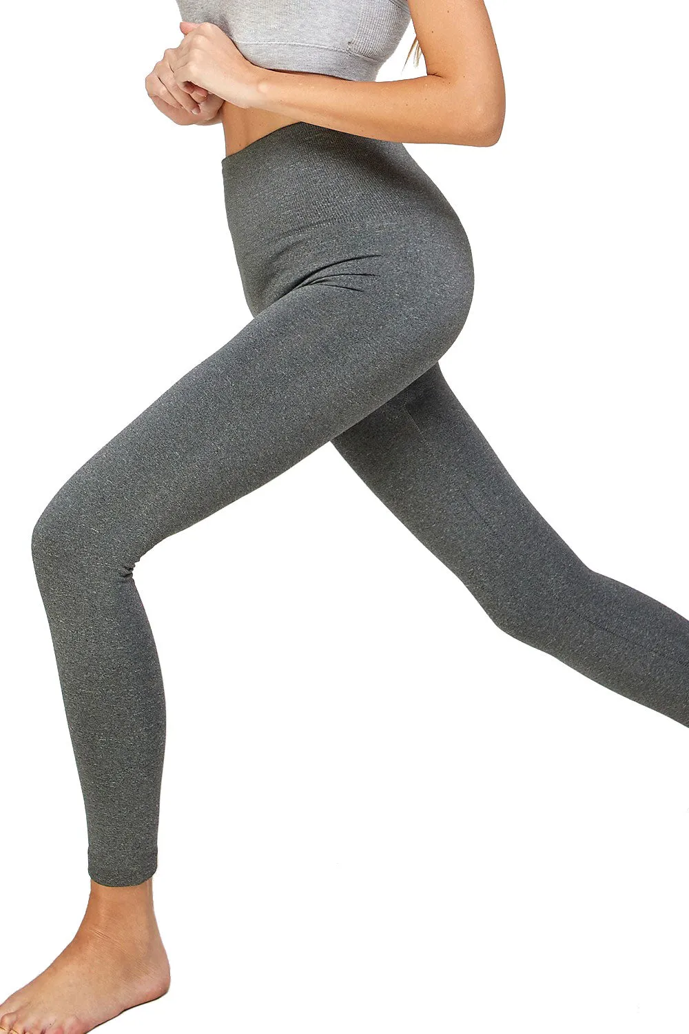 High Waist Seamless Fleece Lined Leggings