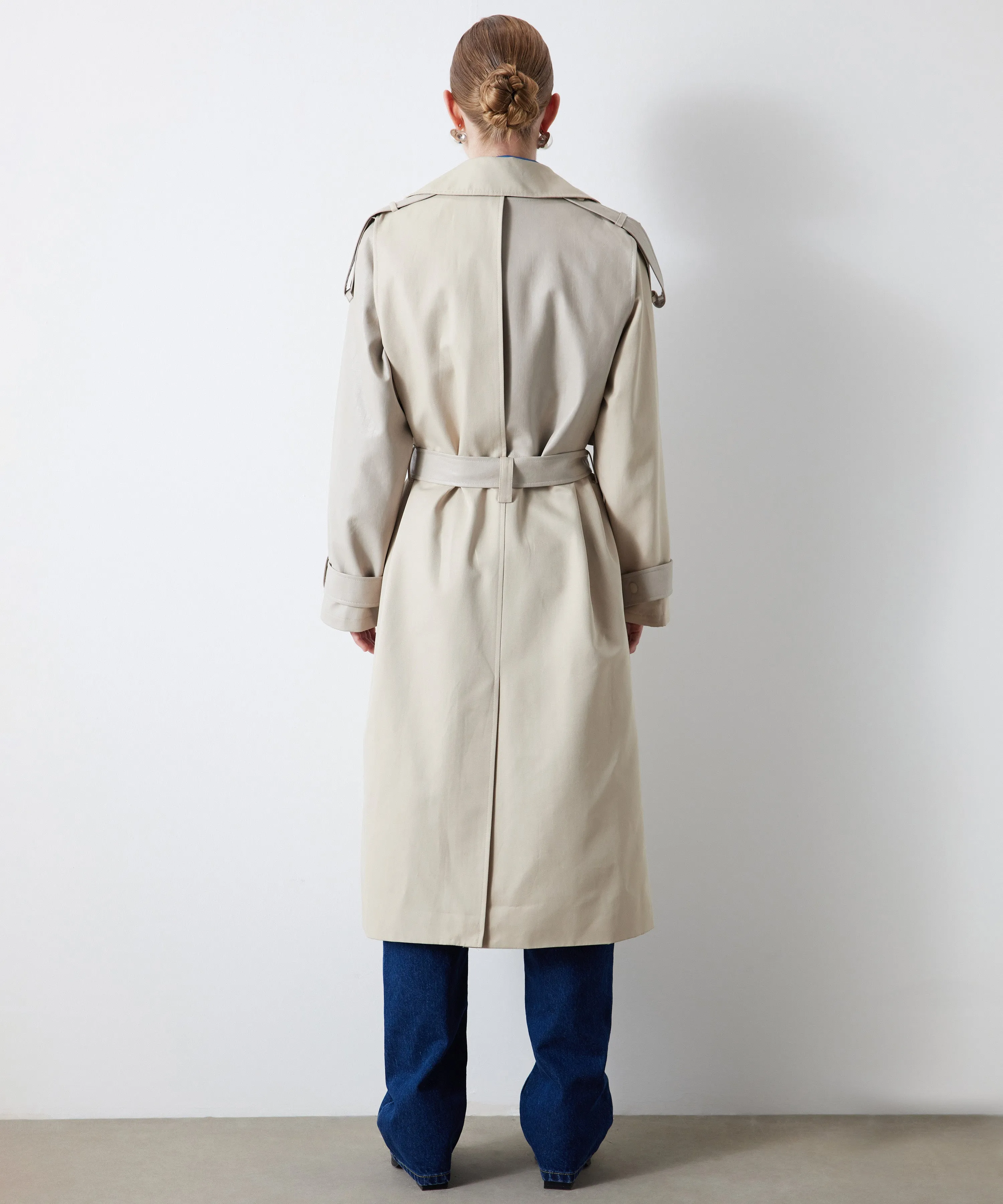 Ipekyol Two Piece Look Trench Coat Stone