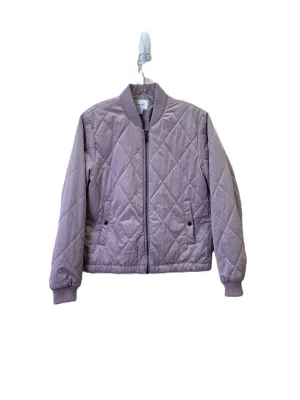 Jacket Puffer & Quilted By Nine West In Purple, Size: S