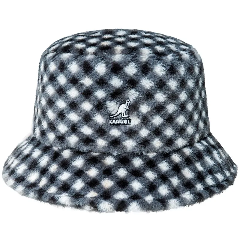 Kangol Faux Fur Bucket Hat