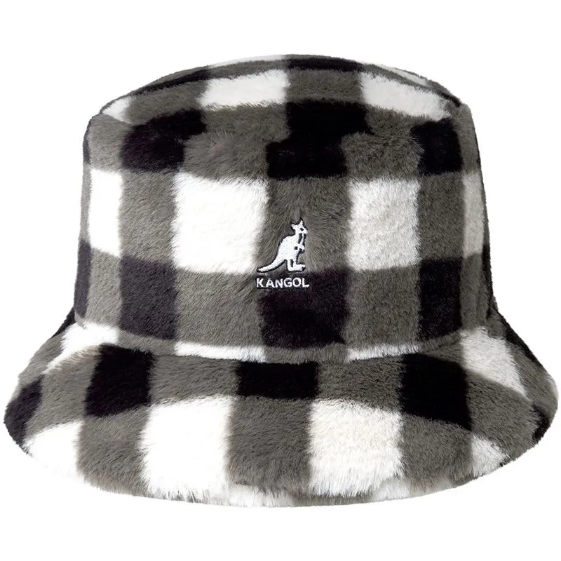 Kangol Faux Fur Bucket Hat