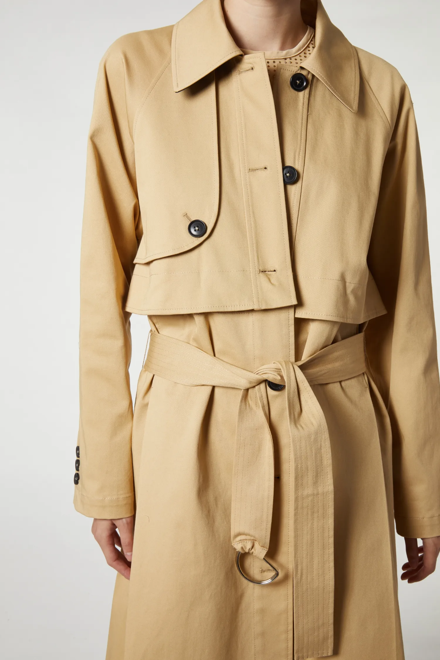 London Convertible Trench, Khaki