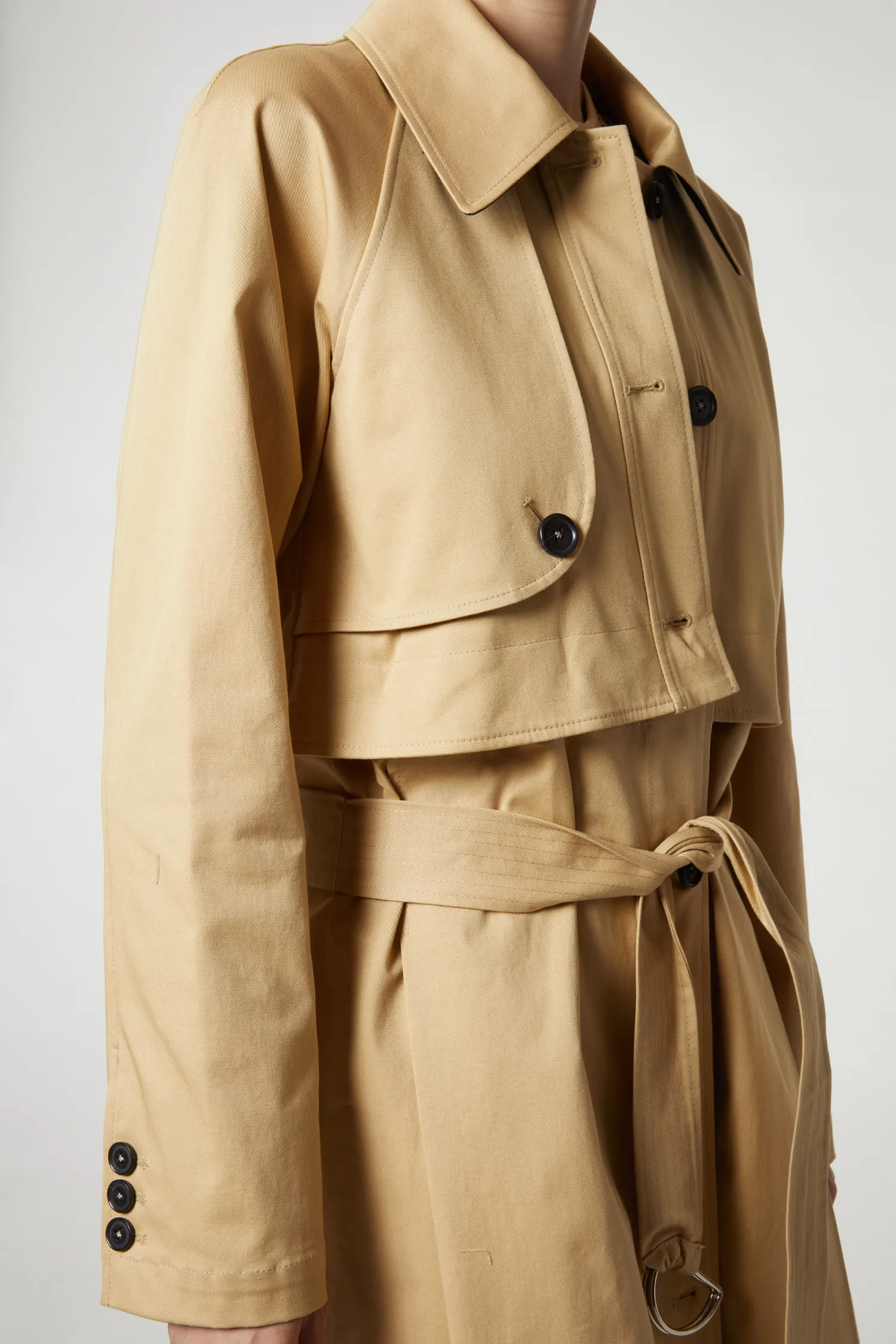 London Convertible Trench, Khaki