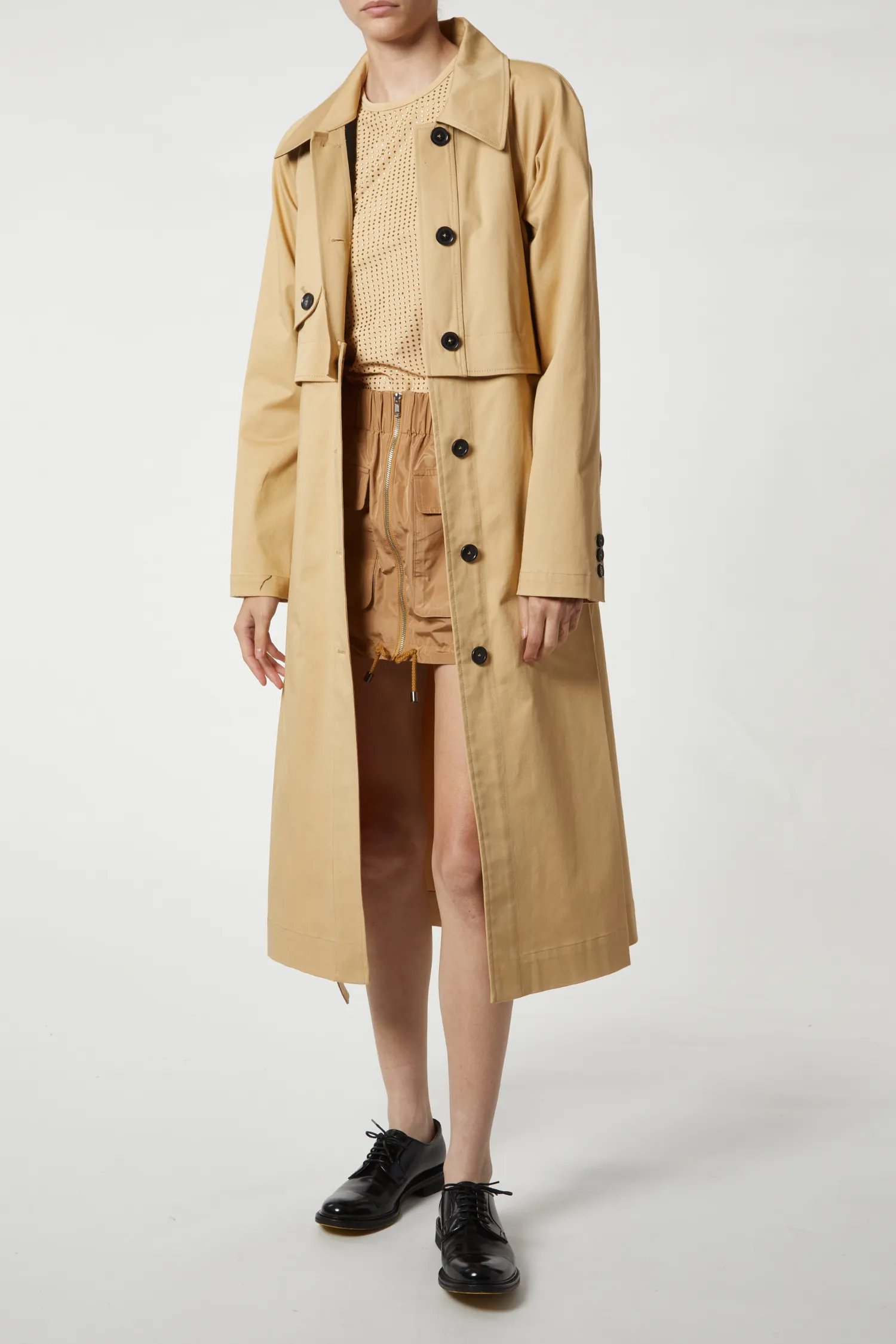 London Convertible Trench, Khaki