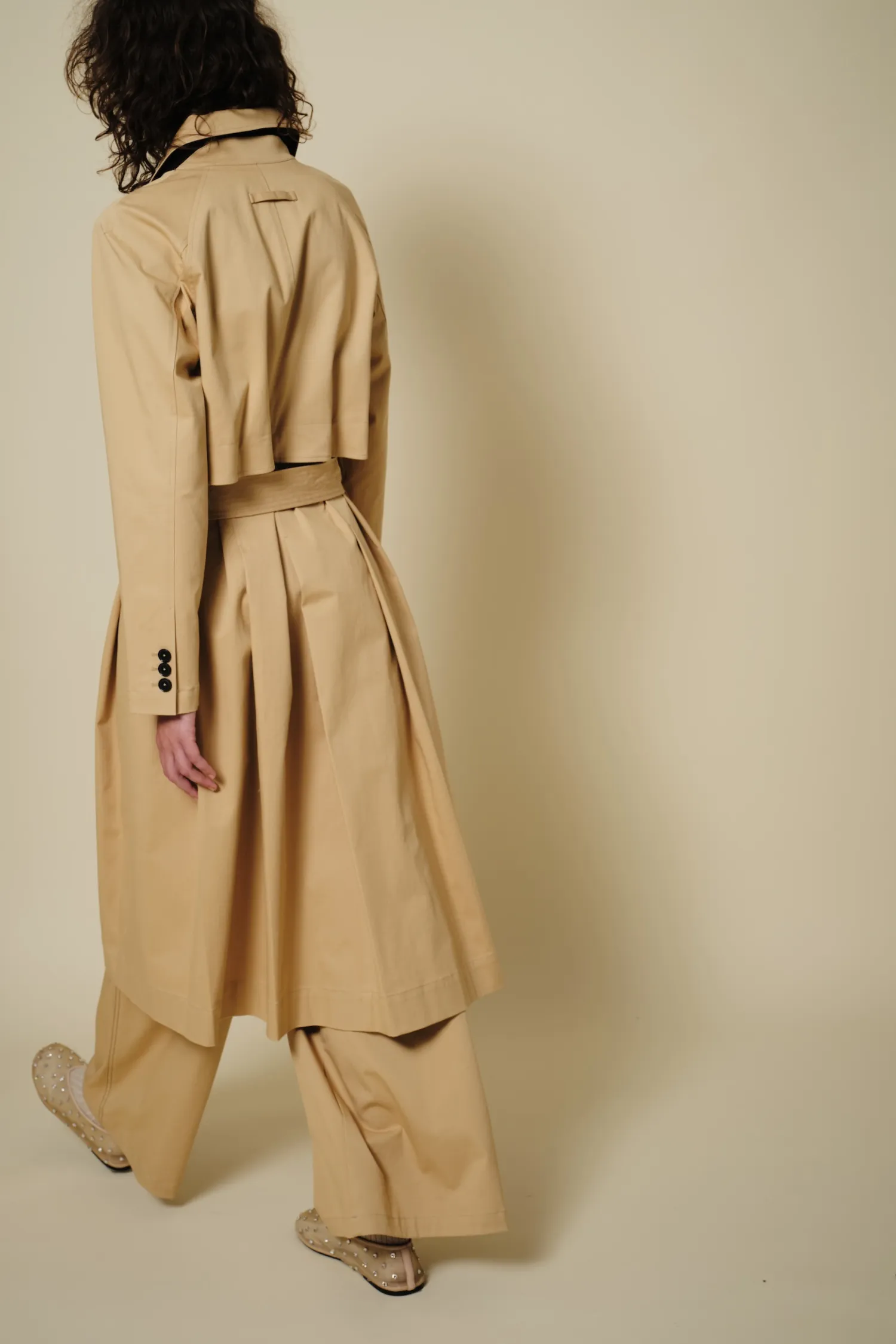 London Convertible Trench, Khaki