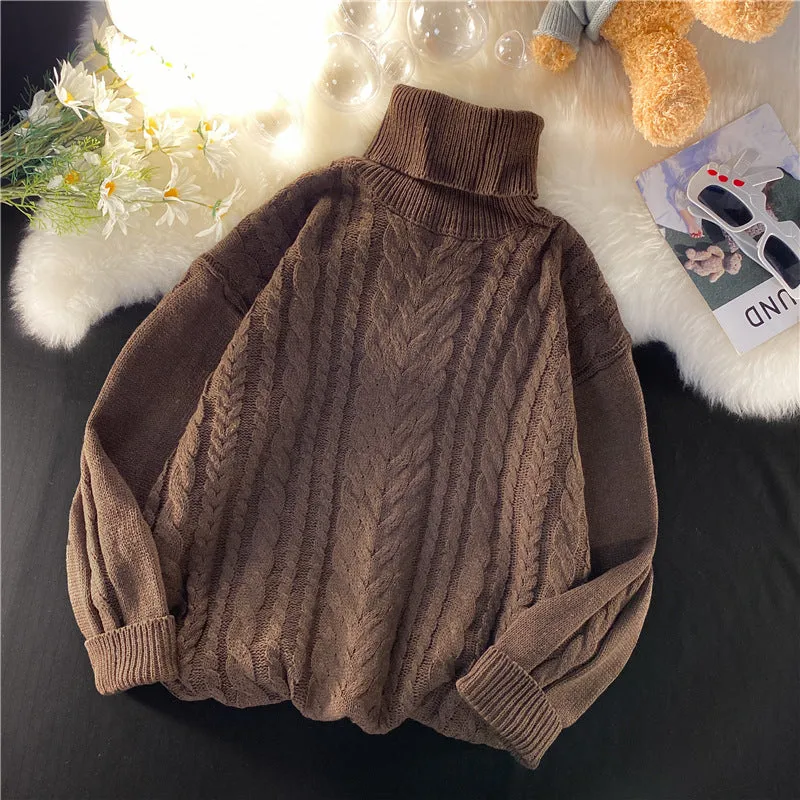 Men Turtleneck Sweater Turtleneck Sweater Men's Spring, Autumn and Winter Bottoming Shirt