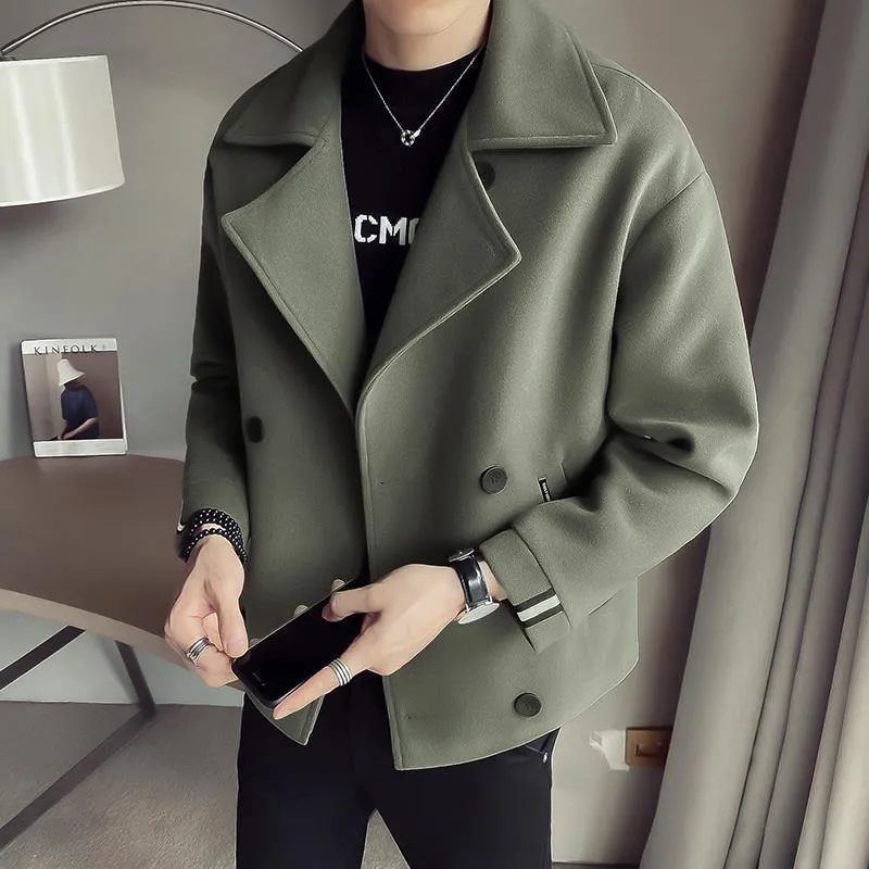 Men's Trench Coat Jacket