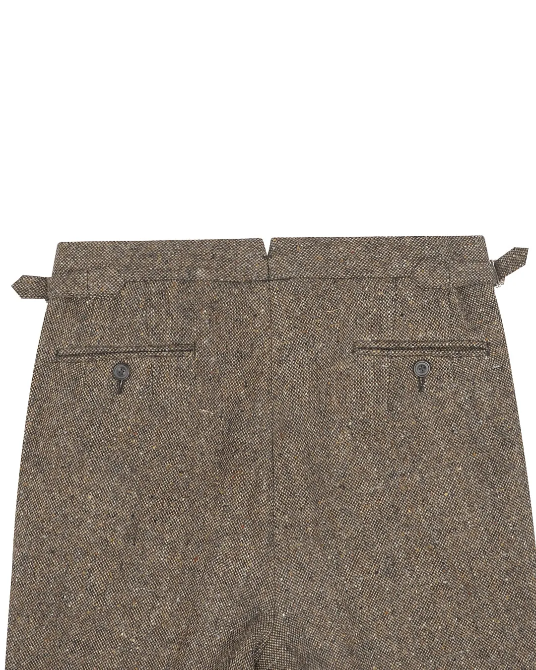 Molloy Plain Donegal Tweed Pants - Fawn