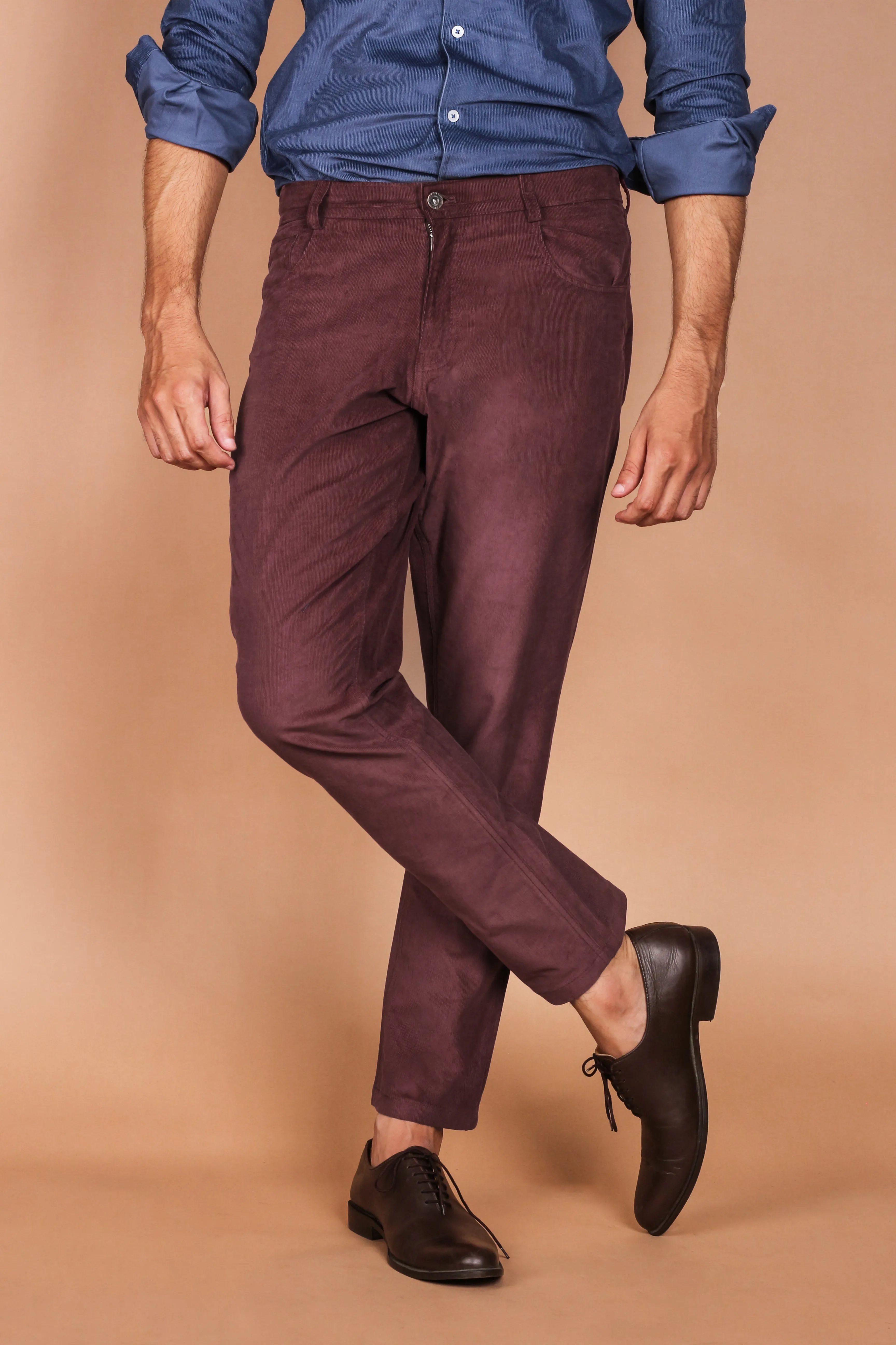 Mulberry Five Pocket Corduroy Trousers