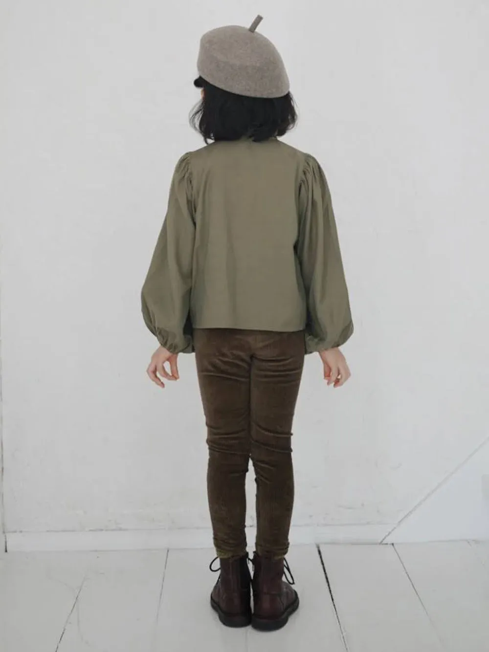 Olive Corduroy Trousers