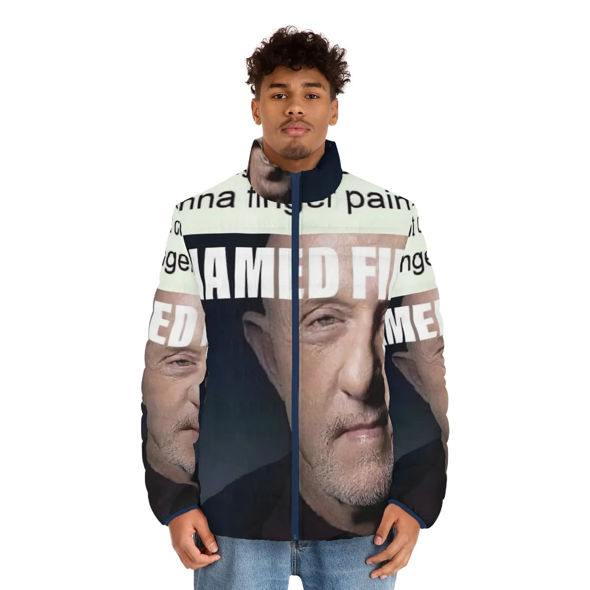 "Kid Named Finger Breaking Bad Puffer Jacket"