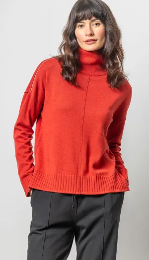 Relaxed Turtleneck Sweater