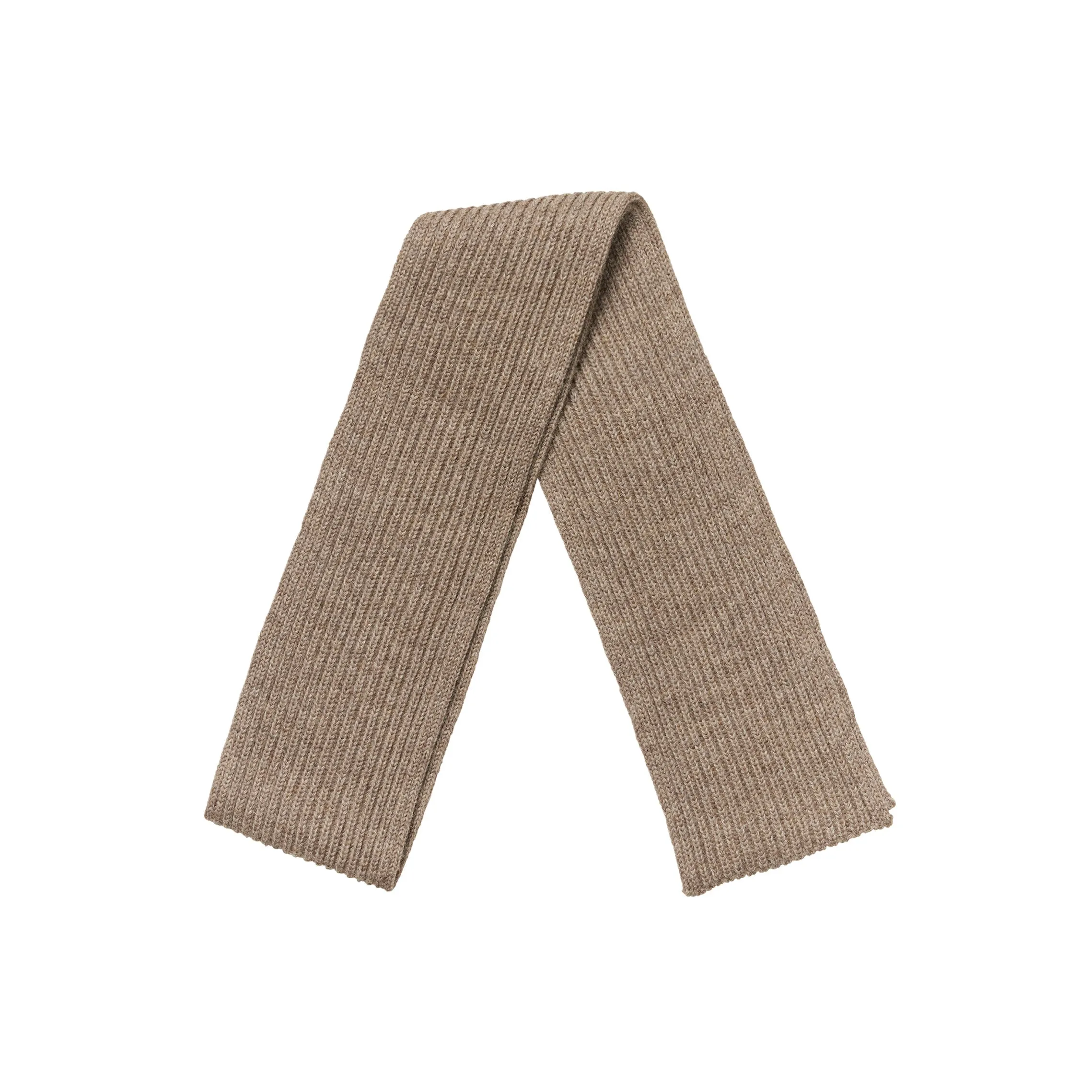 Short Scarf Natural Taupe