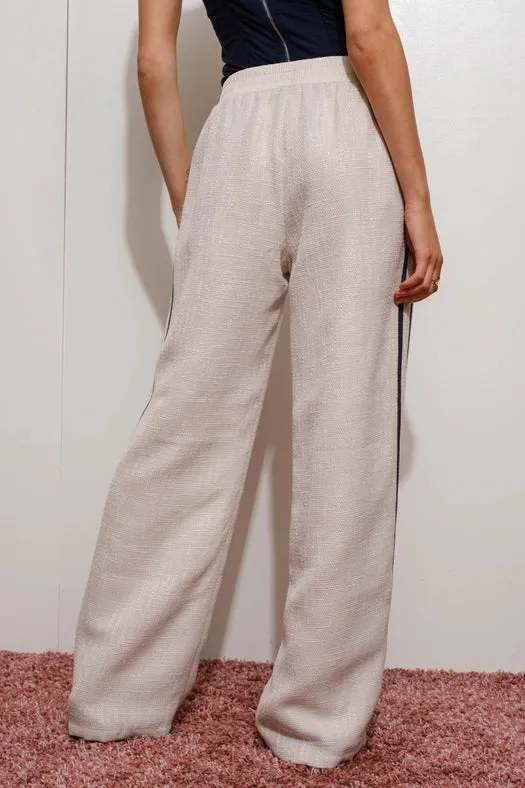 Tweed Track Pants