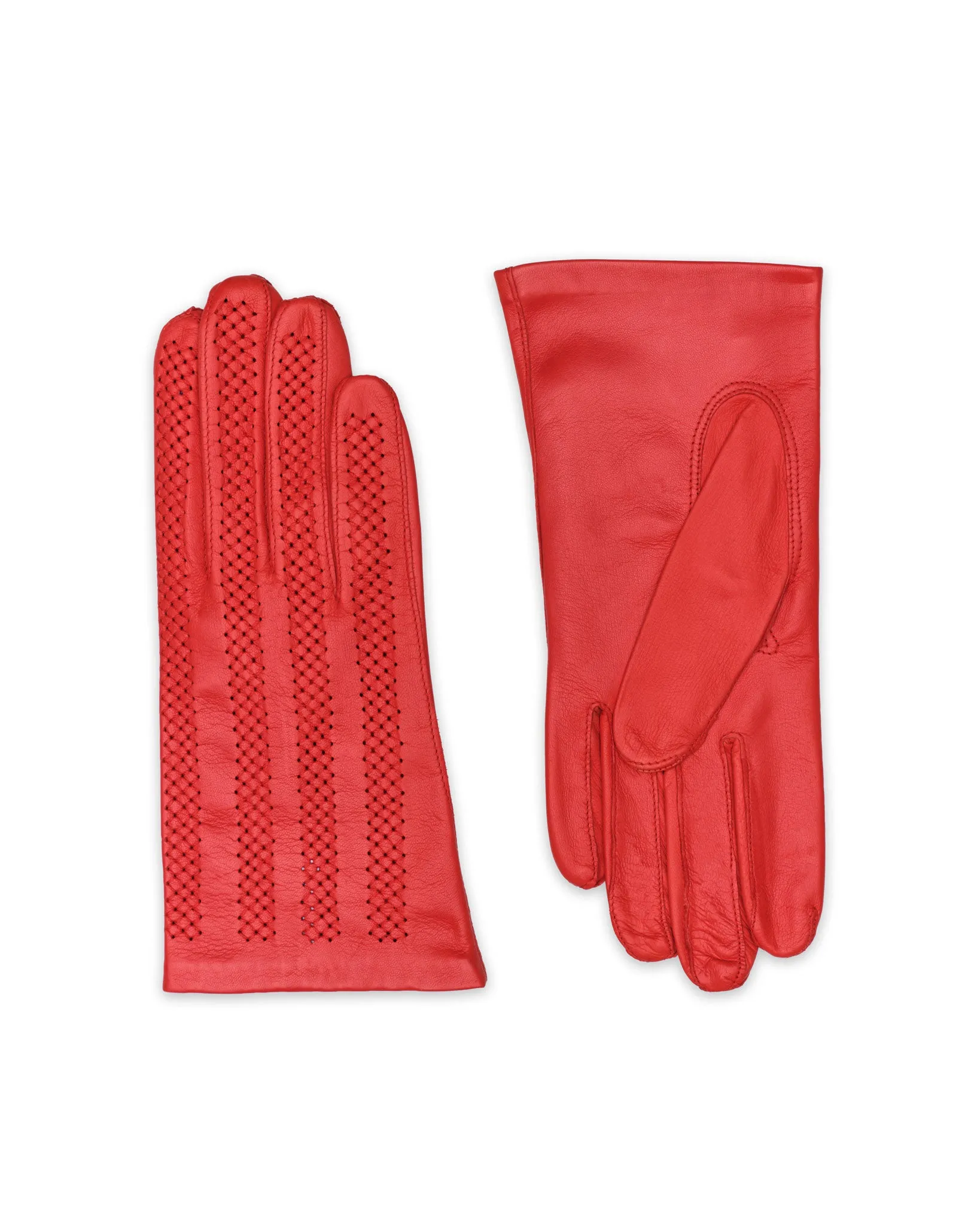 Vernazza Scarlatto Leather Gloves