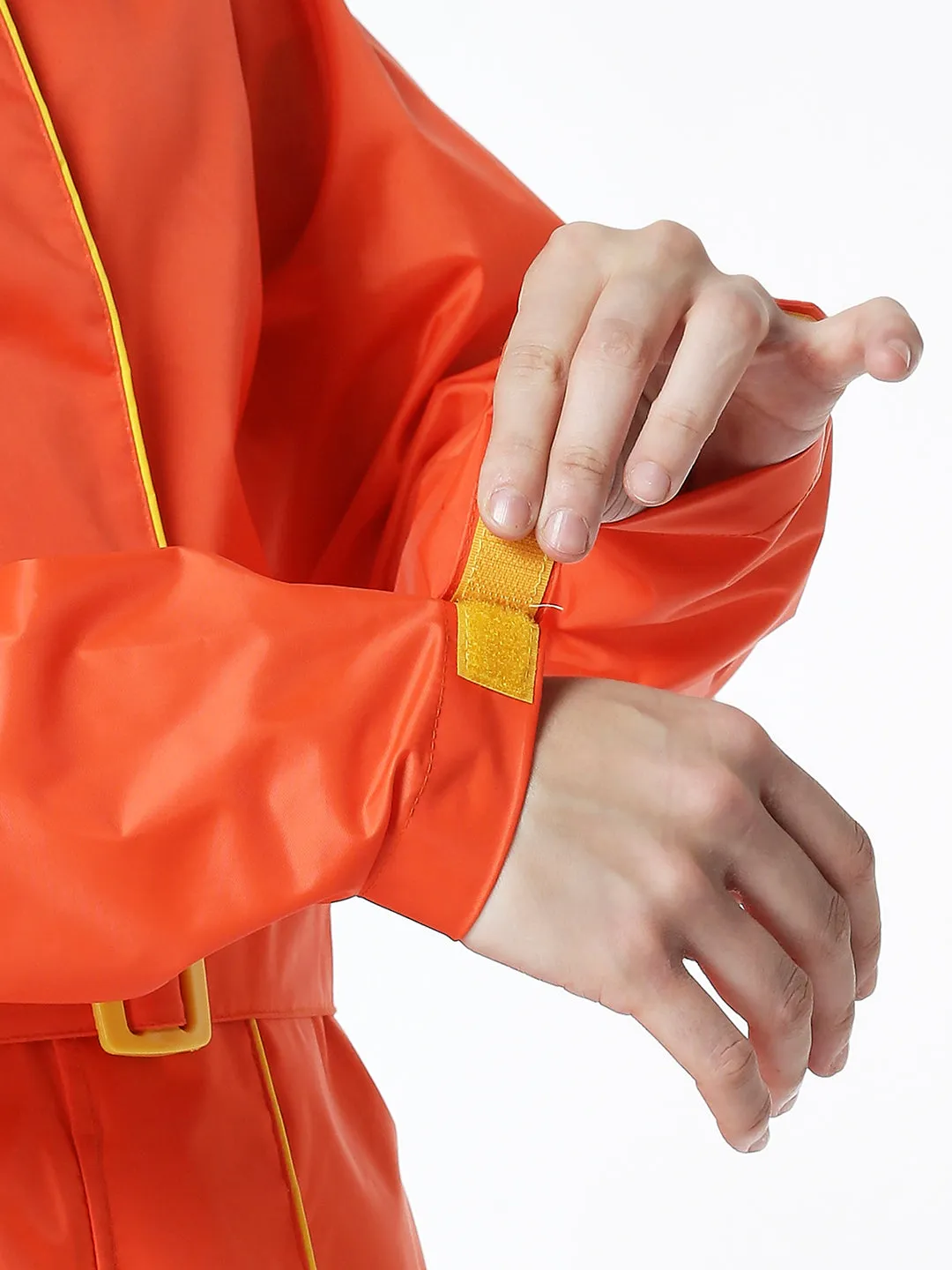 Zeel Diva Orange Trench Coat